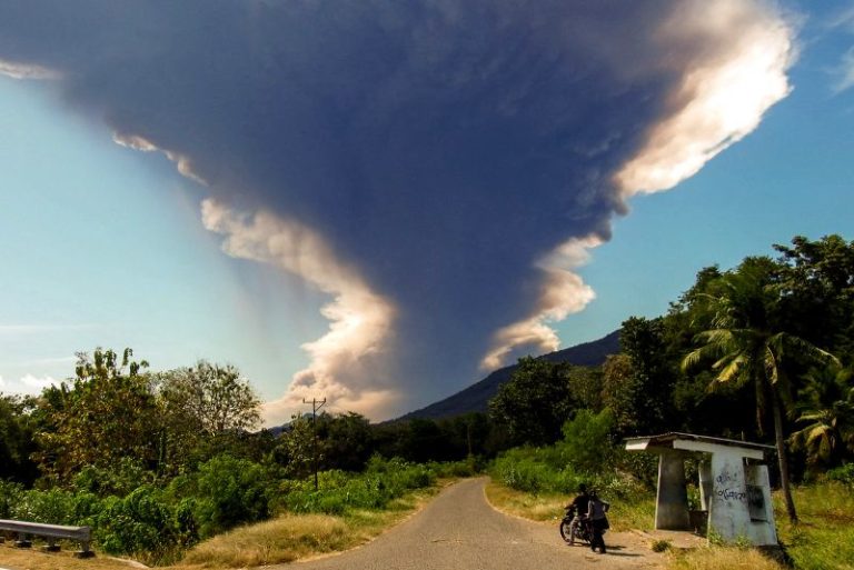 Eruption of Indonesia’s Mount Lewotobi Laki Laki volcano sends ash 11 miles high